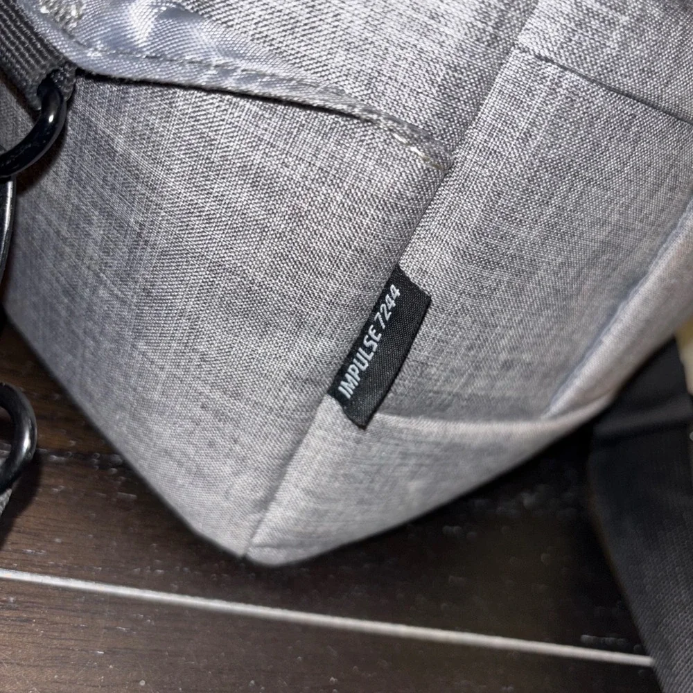 ProMaster Impulse 7244 | Gray Padded Camera Bag w‎ Shoulder Strap and Rain Cover
